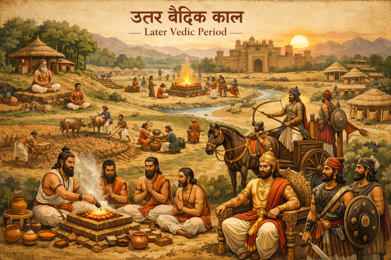 उत्तर वैदिक काल (Later Vedic Period)